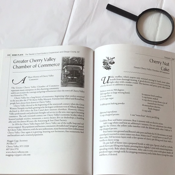 ☘️2/10.00☘️Home Plate Cooperstown “Home to Baseball “ travel/cook guide - Picture 13 of 16